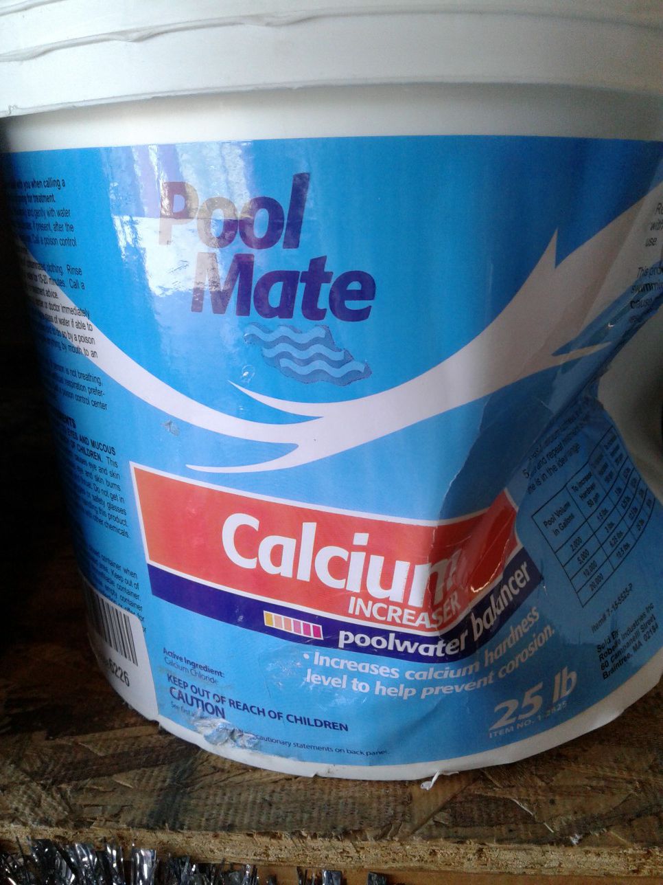 Pool mate Calcium Increaser