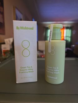 By Wishtrend Green Tea & Enzyme Milky Foaming Wash