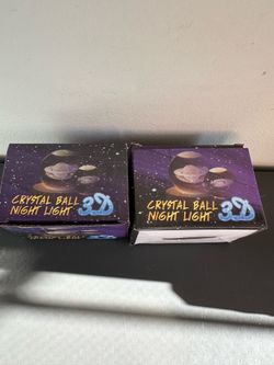 Crystal ball nightlight