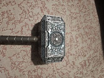 Embroidered Mjolnir