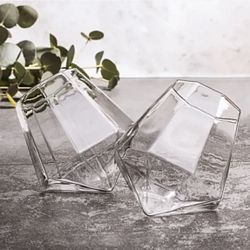 Thumbs Up Diamond Whiskey Glass- Set of 2 