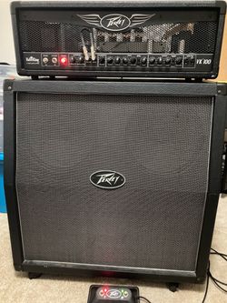 Peavey ValveKing VK100 Tube Half Stack w/ Triple XXX 4x12 + Footswitch