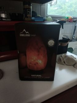 Himalayan shop natural Himalayan salt lamp