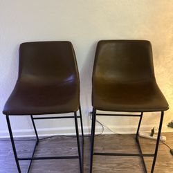Leather Bar Chairs