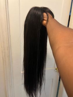 100% 1B Natural Color Human Hair Wig