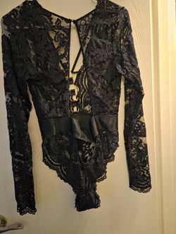 All Lace Bodysuit Size Medium 