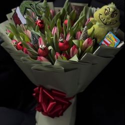 Grinch Ramo Buchon Navideño