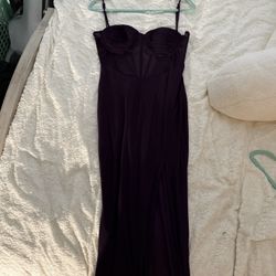 Dark Purple Dress
