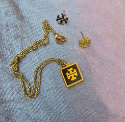 Fashion jewelry Necklace and Earrings Set