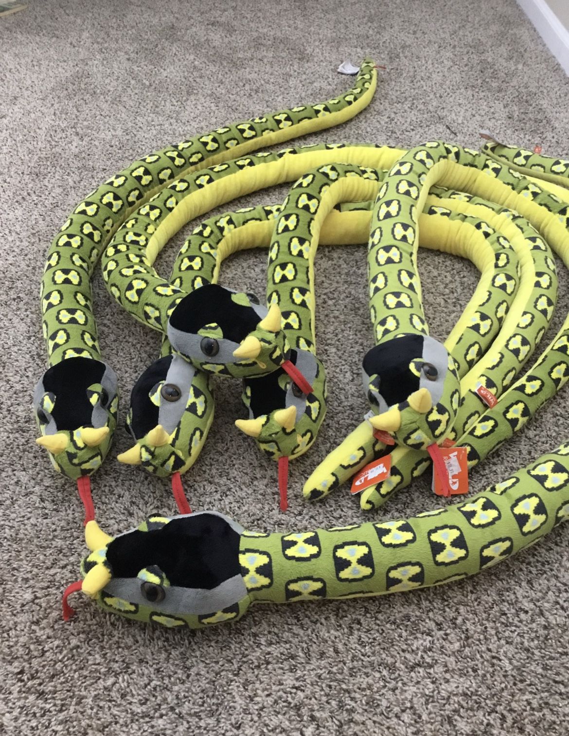Horned Snake Stuffed Animal (Brand New)