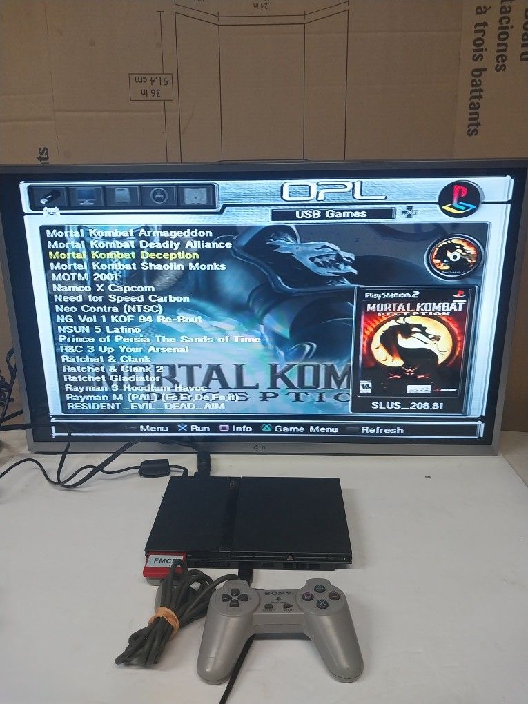 Ps2 Slim Modded 150$ jailbreak mods service for your consoles