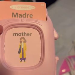 Talking flash cards (bilingual) educational