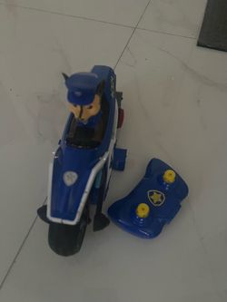 Paw patrol bike with remote
