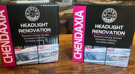 Headlight cleaner