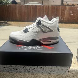 Jordan 4 White Cement Size 13