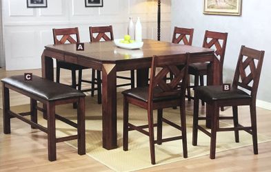 8 Piece Pub Table Set