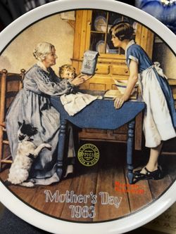 1983 Norman Rockwell “Add Two Cups and A Measure Of Love”