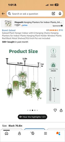 Plant hanger