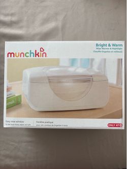Munchkin Bright & Warm Wipe Warmer - White