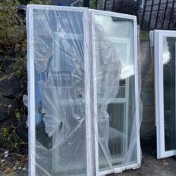 Set of Tall Fixed Picture Windows 23.5 X 71.5 