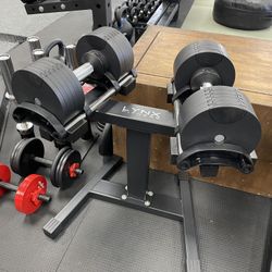 ADJUSTABLE DUMBBELLS🔹WORKOUT HOME GYM EQUIPMENT 