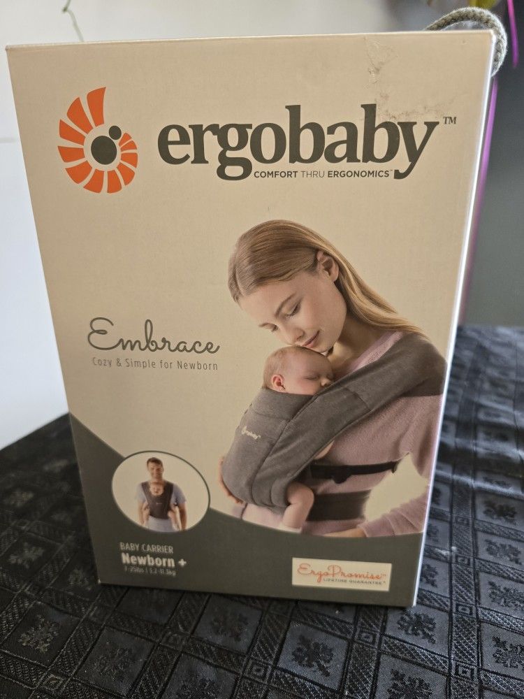 Ergobaby Embrace Baby Carrier Grey Color