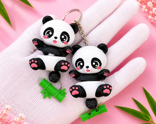 Panda Keychain