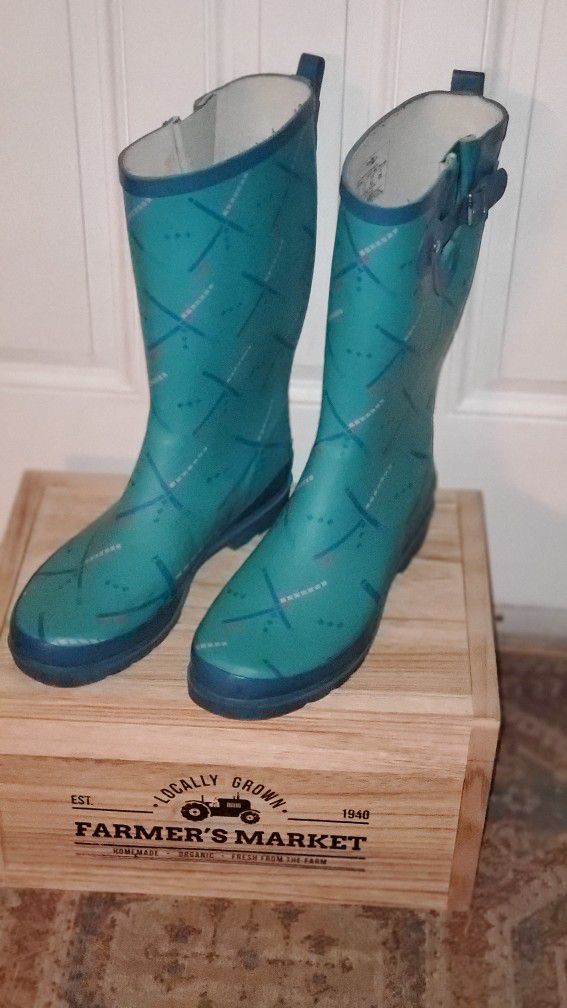 PDX Carpet Print Rain Boots- Limited Edition