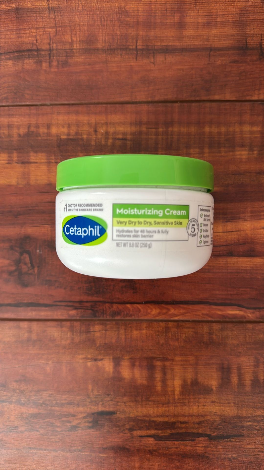 Cetaphil Moisturizing Cream; Hydrates For 48 Hours And Fully Restores Skin Barrier: For Very Dry, Sensitive Skin; 8.8 oz