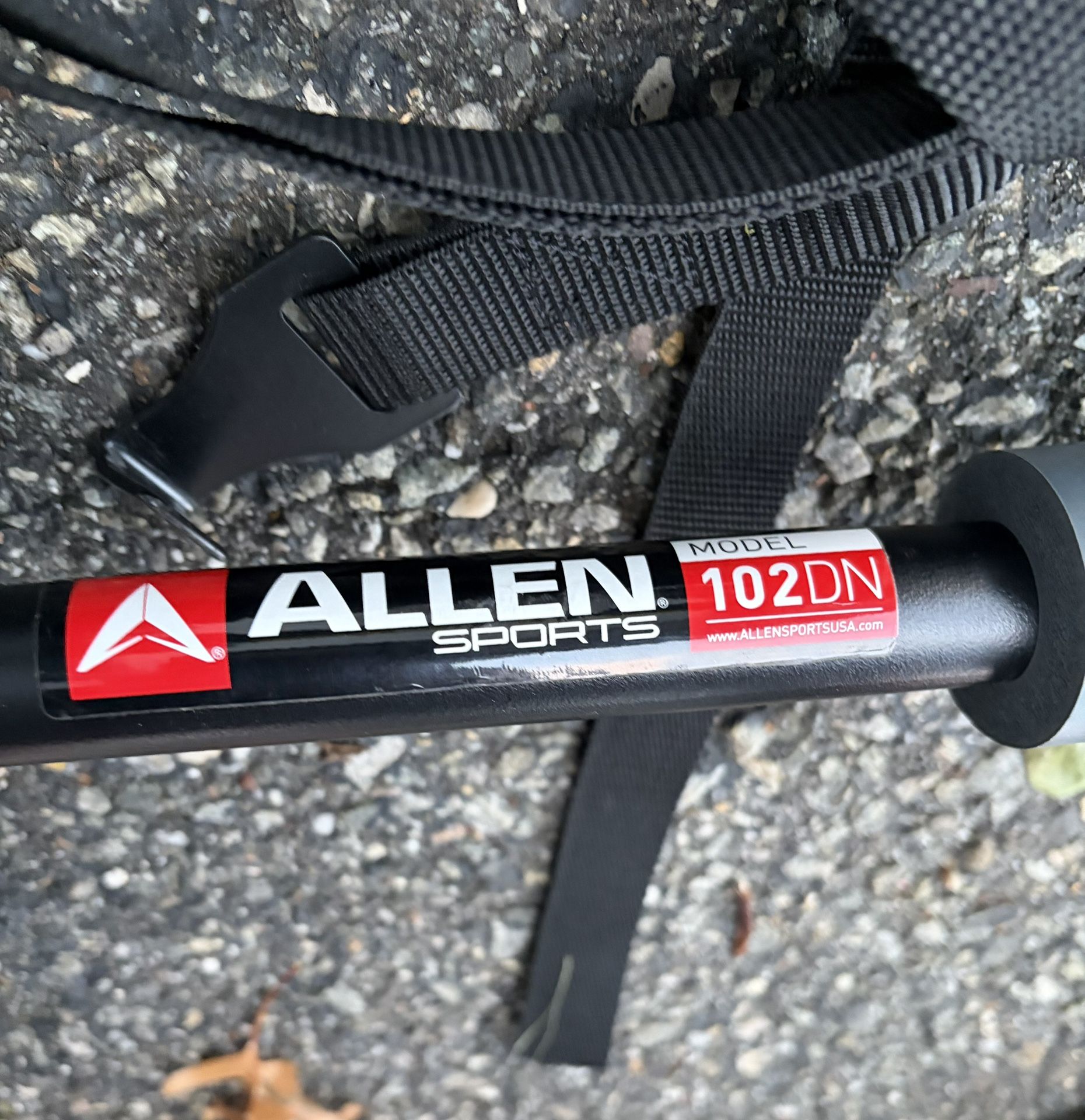 Allen Sports deluxe Two Bike Trunk Rack 102-DN-R