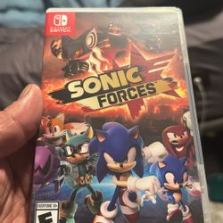 Nintendo switch game sonic forces