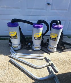 Proteam Backpack vacuum 6qt. Free del.hablo esp
