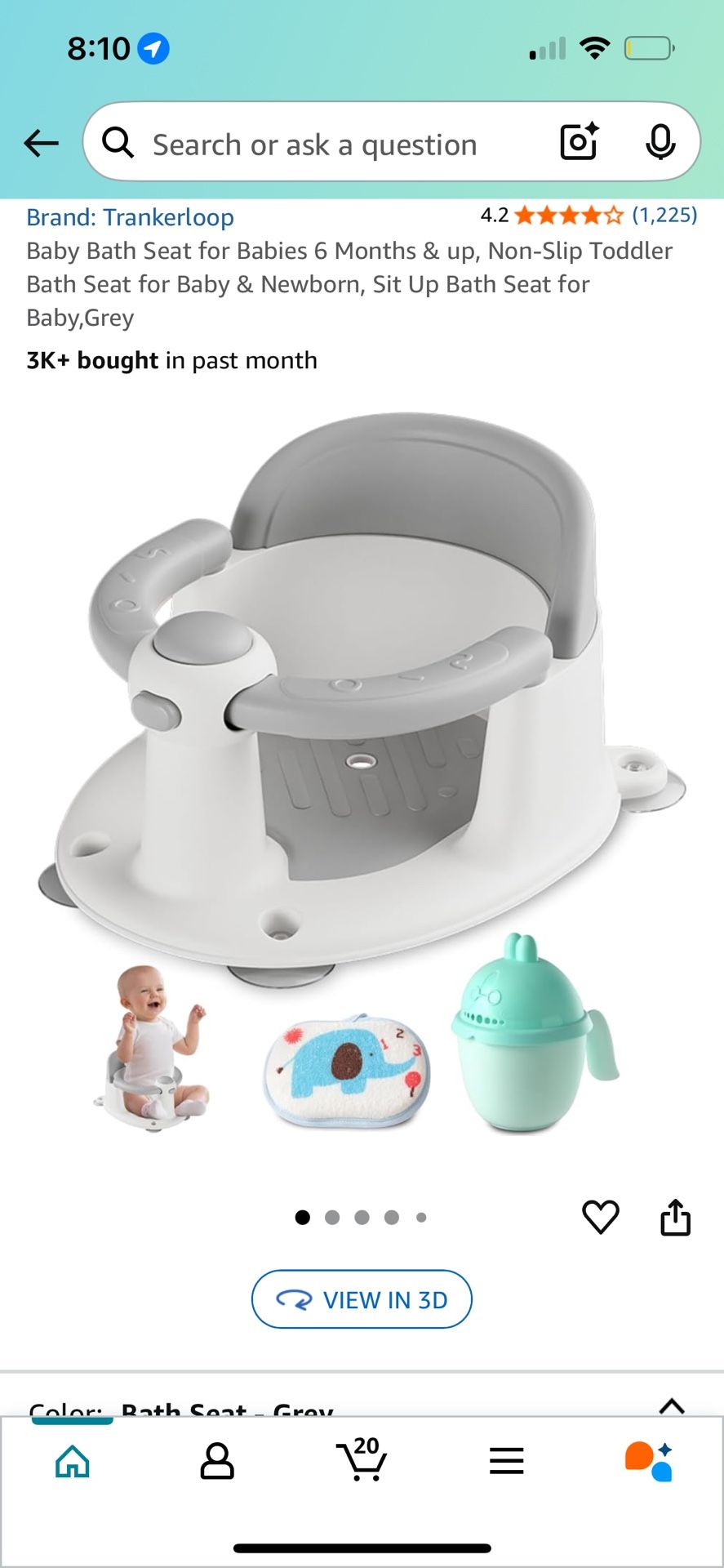 Baby Bath Seat