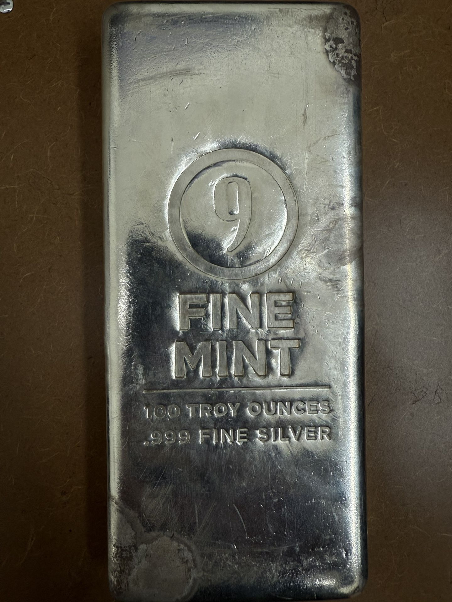 .999 Fine Mint 100 Troy Ounces
