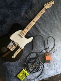 Guitar, Pedal, cables and etc.
