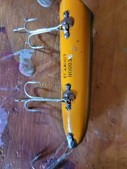 Vintage Heddon Lucky 13 Bass Lure