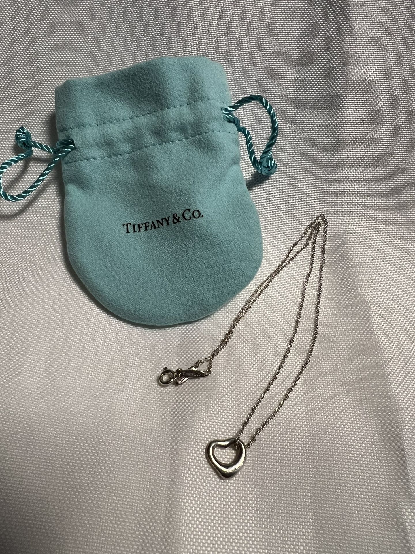 Tiffany heart necklace