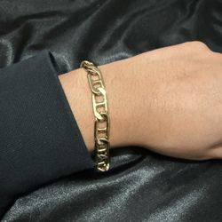 Mens Gold Bracelet 