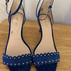 Nine West Blue Heels – Size 8– Ankle Strap