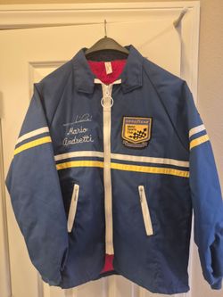 Mario AJacket. Autographed Race Worn Jacket 1960's