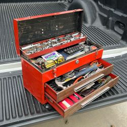 Toolbox with Tools 