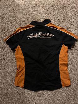Vintage 2000s Harley Button Up