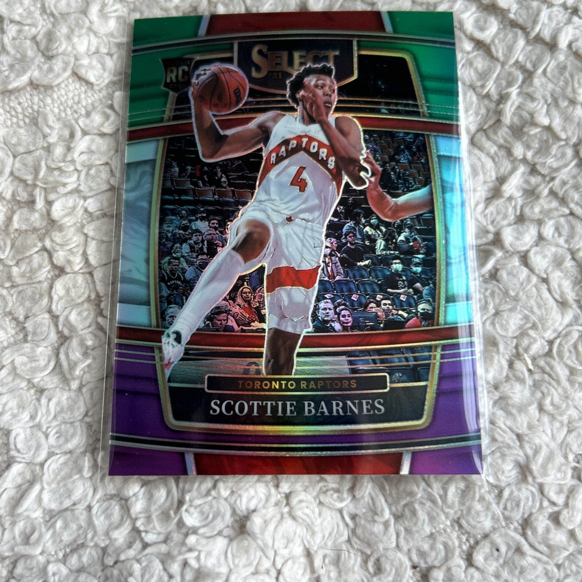 Scottie Barnes Rookie Parallel Prizm