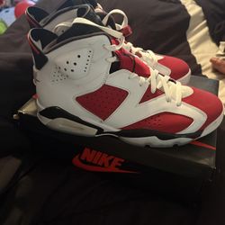 Air Jordan 6 Carmine – Size 10 (No Box)