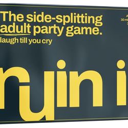 Ruin It, Fun Adult Party Board Game for Group Game Night, Ages 18+ (3-8 Players)