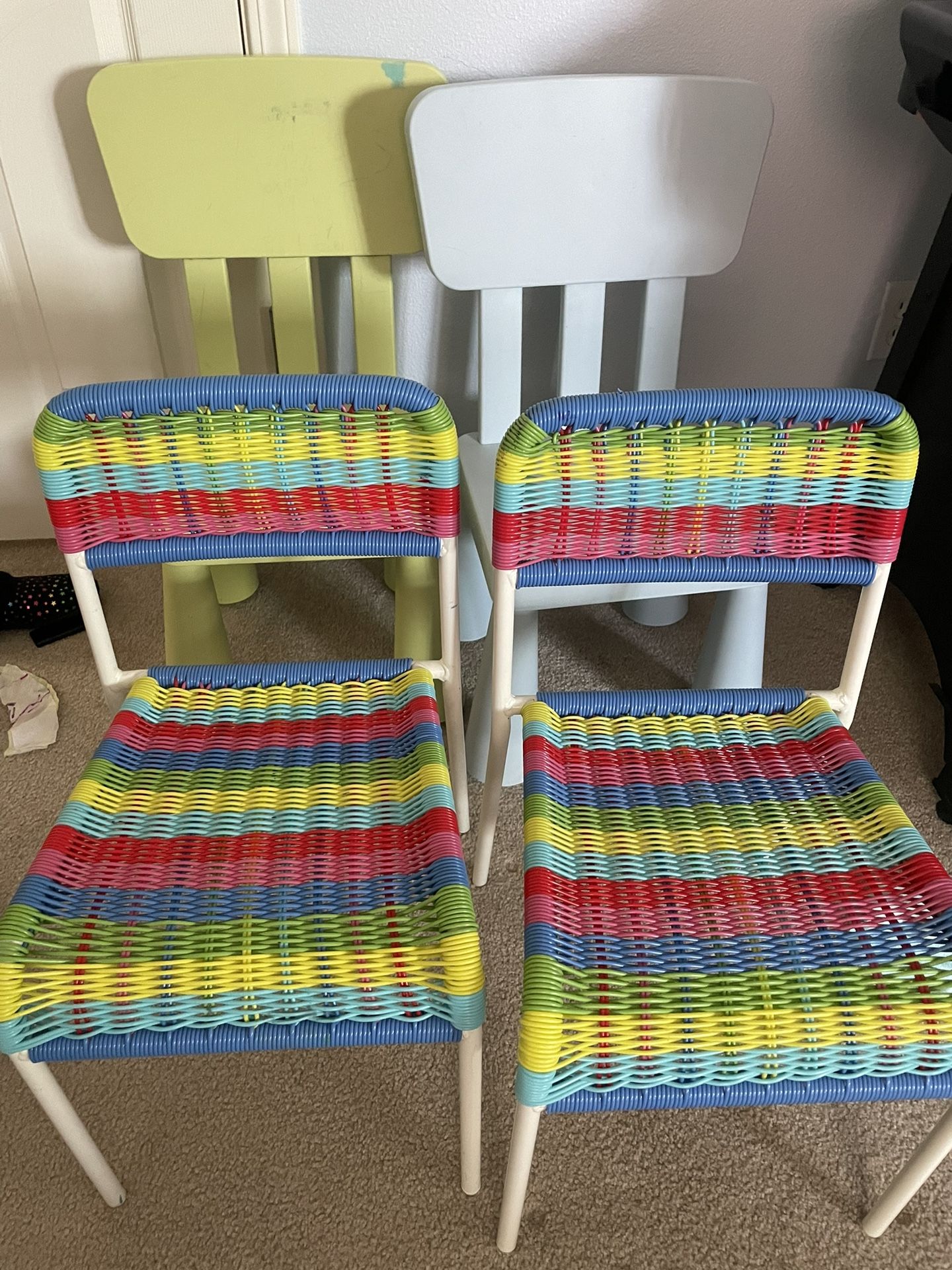 Ikea rainbow chair sale