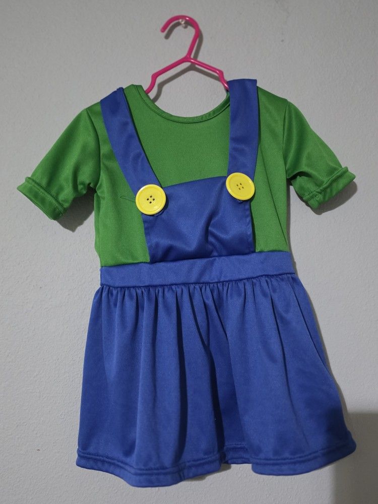 Luigi Dress Size 2T New