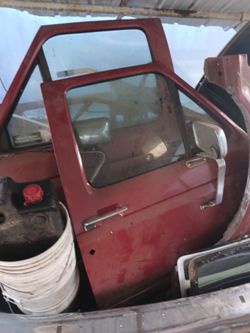 Doors and hood and all the glass for Ford f250