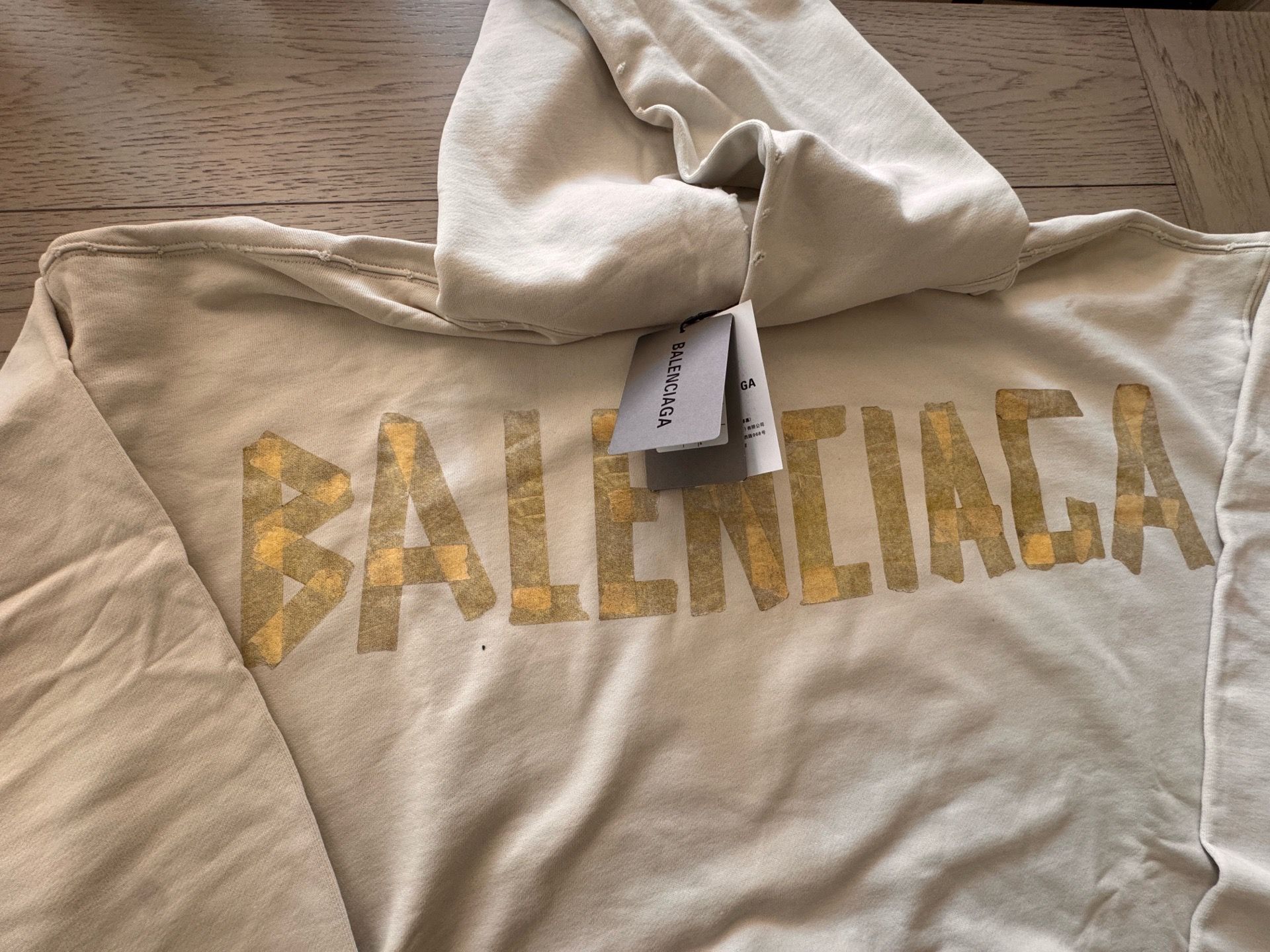 Balenciaga Oversized Hoodie - Large