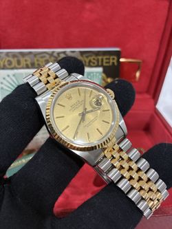Rolex Datejust Yellow Gold 16233 